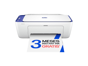 Impresora multifunción tinta - HP DeskJet 2821e, Serie 2820, Wi-Fi®, USB, Color, Copia, Escáner, Recuperación automática, Instant Ink, +, Blanco