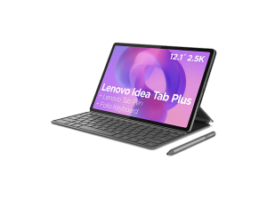 Tablet - Lenovo Idea Tab Plus, Wi-fi, 12.1 " WQXGA, 8GB RAM, 256GB, Incluye teclado y lápiz, No incluye cargador, Gris