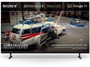 TV LED 43" - Sony BRAVIA 2 II, Direct LED, 4K HDR Processor X1, Smart (Google TV), TDT HD, DVB-T2, Dolby Atmos, Chromecast, Eco, 43S25M2