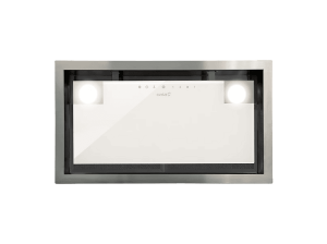Campana grupo filtrante - Cata GC DUAL 45 WH, 5, 820 m³/h, 49.2 cm Ancho, Iluminación LED, 3 Velocidades + Turbo, Control táctil, Blanco