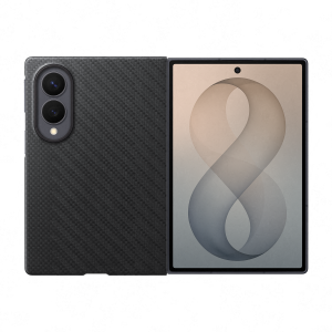 Carbon Magnet Telefoonhoesje Voor Samsung Galaxy Z Fold8 Zwart