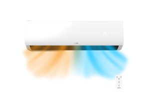 Aire acondicionado Split 1 x - Koenic KAC 18026 ES IDP Air Conditioner, 18.000 BTU, Inverter, Bomba de calor, 5 modos, 8 velocidades, Blanco