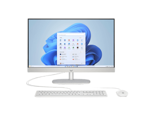 All in one - HP 24-cr0183ns, 23.8" Full-HD, IntelÂ® Coreâ„¢ i5-1335U, 8 GB RAM, 512 SSD, IrisÂ® Xáµ‰, Windows 11 Home, Blanco caracola