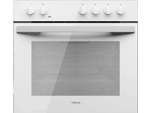 Horno - Teka HBE 490 ME, Convencional, 72 l, Polivalente, 60 cm, Puerta dos cristales, Multifunción, Blanco