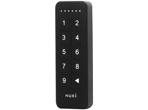Teclado de seguridad para puerta - Nuki Keypad, Compatible con Smart Lock, Negro