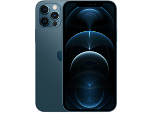REACONDICIONADO Excelente Apple iPhone 12 Pro, Azul pacífico, 256 GB, 5G, 6.1" OLED Super Retina XDR, Chip A14 Bionic, iOS