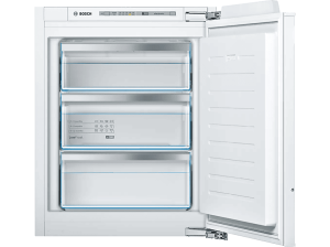 Congelador bajo encimera - Bosch GIV11AFE0, 72 l, 71.2 cm, Low Frost, 3 cajones, Blanco