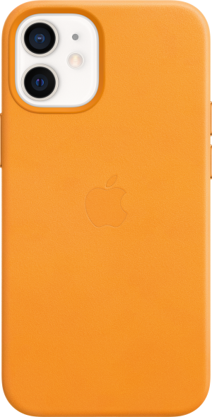 Apple Iphone 12 Mini Leren Case California Poppy