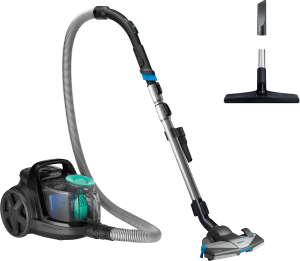 Philips Powerpro Active 5000 Series Fc9550/09 - Stofzuiger Met Zakloze technologie Max Zuigvermogen 900 W Zwart