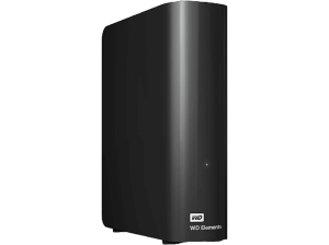 Disco duro externo 6 TB - Western Digital WD Elements Desktop, Sobremesa, USB 3.0, Compatible 2.0, Formato NTFS, Negro