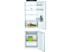 Frigorífico combi integrable - Bosch KIV86VSE0, Low Frost, 277l, VitaFresh XXL, Cajón BigBox, 177.2 cm, Sin panelar
