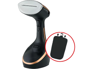 REACONDICIONADO Seminuevo Muy bueno Plancha de vapor vertical - Rowenta Access Steam Care DR9100, De mano, 30gr/min, 0.2 l, Negro