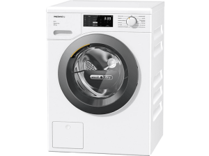 Lavadora secadora - Miele WTD 160 WCS, 8 kg/5 kg, 1500 rpm, Motor ProfiEco, AddLoad, Tambor protector, Blanco