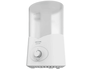 Humidificador - Cecotec BreezeCare 2000 Light, 200 ml/h, Capacidad 1,2l, Aromas, Blanco