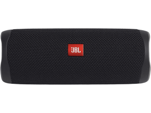 Altavoz inalámbrico - JBL Flip 5, 20 W, Autonomía 12h, Resistente al agua, Negro