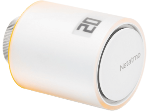 Válvula termostática - Netatmo NAV-ES, Accesorio del termostato, Control remoto vía App, Regulación inteligente, Blanco