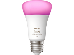 Bombilla Inteligente - Philips Hue, LED E27 8W, 1055 Lúmenes, RGB, Compatible Con Alexa, Google, AppleHomekit