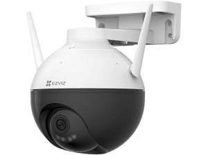 Cámara de vigilancia IP - Ezviz C8W, 2K, 1/2.7” CMOS, Función visión nocturna, Rotación 360°, Detector movimiento, Blanco