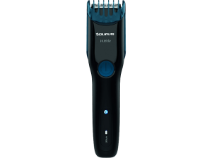 Barbero - Taurus Hubble, 6 niveles de corte, Autonomía 90 min, Resistencia al agua IPX6, Peine telescópico, Negro