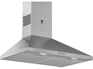 REACONDICIONADO Seminuevo Muy bueno Campana decorativa - Balay 3BC676MX, Decorativa, Iluminación LED, 600 m3/h, Filtro aluminio, Inox