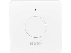 Cerradura electrónica - Nuki Opener White, Abrepuertas, Bluetooth, Controla el interfono, Blanco