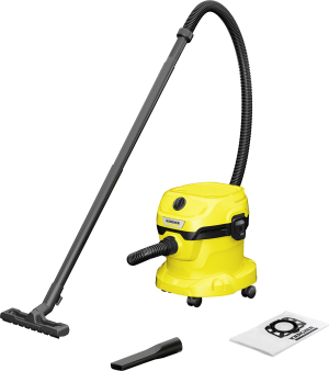 Karcher WD 2 Plus V-12/4/18 - Stofzuiger Met Zak Met Zakloze technologie Geel