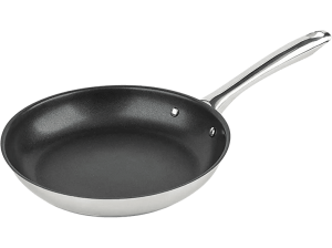 Sartén - Jata Hogar HSAR2126, Acero inoxidable, 26 cm, Fondo difusor Full Induction, Inox