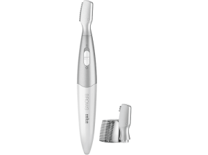 Rasuradora - Braun FG1106, Recortadora para cejas, Autonomía 120 min, Blanco/Gris