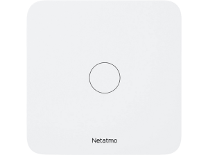 Detector de monóxido carbono - Netatmo NCO-EC, Inteligente, Bluetooth, WiFi, Compatible con app, Blanco