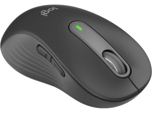 Ratón inalámbrico - Logitech Signature M650, Para manos grandes/zurdos, Bluetooth, Accesos directos, Personalizable, USB, Negro