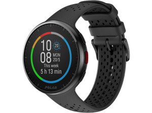 Reloj deportivo - Polar Pacer Pro, Negro, 21 cm, 1.2", GPS, GLONASS, Frecuencia cardíaca, WR50M