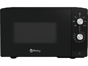 Microondas con grill - Balay 3WG3112X2, 1270 W, 5 potencias, 20 l, Negro