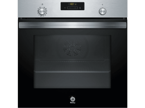 Horno - Balay 3HB4841X2, 71 l, Multifunción, Pirolítico + Hidrolítico, Aire caliente profesional 3D, AutoChef, 60 cm, Inox