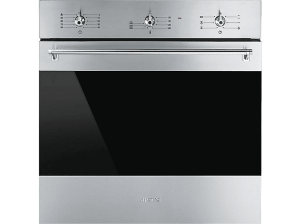 Horno - Smeg SF6381X, Multifunción, Esmalte fácil de limpiar, 72 l, 59.7 cm, Inox antihuellas