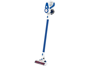 Aspirador escoba - Polti Forzaspira Slim SR90B Plus, 0.5 l, Autonomía 40 min, 2 Velocidades, Blanco/Azul