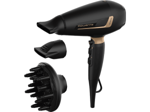 REACONDICIONADO Seminuevo Muy bueno Secador - Rowenta Pro Expert CV8840F0, 2200 W, Motor AC, Tecnología iónica, 3 temperaturas, 2 velocidades