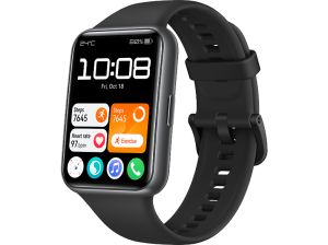 Smartwatch - Huawei Watch Fit 2, Batería hasta 10 días, 130 210 mm, Polímero, Negro