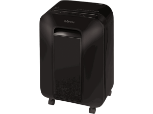 Destructora de papel - Fellowes LX220, Minicorte 4X12 MM, Negro