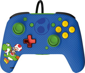 PDP Rematch Bedrade Controller - Mario & Yoshi Nintendo Switch