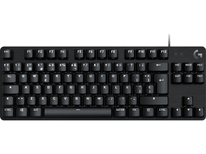 Teclado gaming - Logitech G G413 TKL SE, USB, Retroiluminación, Prevención de efecto fantasma, Teclas FN control multimedia, Negro