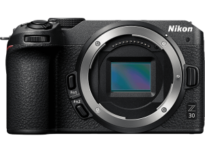 Cámara EVIL - Nikon Z 30 +16-50 f/3,5-6,3 VR, 20.9 MP, Wi-Fi, Vídeo 4K, DX, 2.95 ", Negro