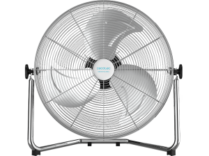 Ventilador industrial - Cecotec EnergySilence 5000 Pro, 120 W, Motor de Cobre, 3 Velocidades, Acabado cromado