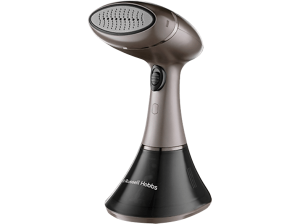 Plancha de vapor vertical - Russell Hobbs 28040-56 SteamGenie Aroma, 1800 W, 32 g/min, 0.2 l, Función vertical, Negro/Gris