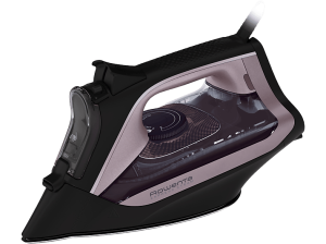 REACONDICIONADO Seminuevo Muy bueno Plancha de vapor - Rowenta Express Steam DW4345D1, 2600 W, 0.25 l, 200 g/min, Microsteam, Lila