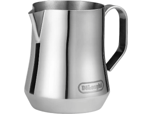 DE LONGHI Jarra de leche - De'Longhi DLSC060, 0.35 l, Acero inoxidable cepillado, Plata