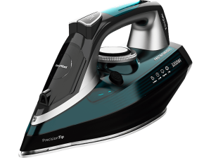Plancha de vapor - Cecotec Fast&Furious; 5060 Ultra, 3000 W, 65 g/min, Golpe 230 Suela TitaniumSlide, Azul