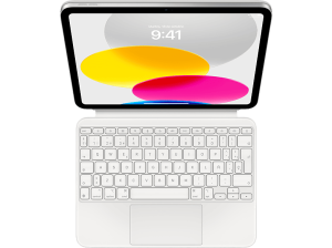 REACONDICIONADO Seminuevo Muy bueno APPLE Magic Keyboard, Funda con teclado para el iPad (10.ª generación), Español, Blanco