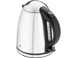 Hervidor de agua - WMF Stelio, 2400W, 1.2 L, Indicador luminoso agua, Filtro antical extraíble, Asa goma antideslizante, Acero inoxidable Cromargan