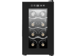 LA SOMMELIERE Vinoteca - La Sommelière LS8H, Termoeléctrico, 8 botellas, 65 W, Iluminación LED, 47.5cm, 35 dB(A), Negro