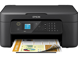 Impresora multifunción tinta - Epson WF-2910DWF, Inyección de tinta, 33 ppm, WiFi, 5760 x 1440 DPI, Negro